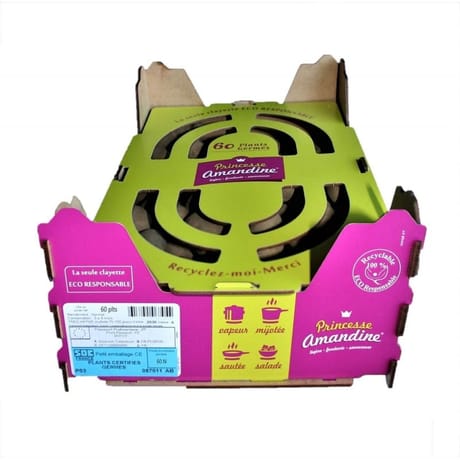 Pomme de terre amandine 25/30 en clayette de 60 plants