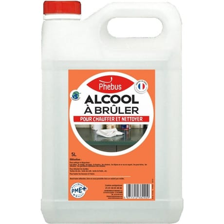 Phebus alcool a bruler 5 litres