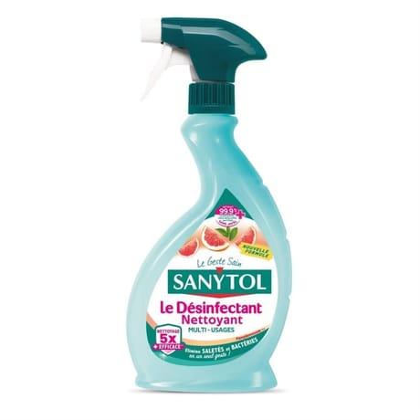 Sanytol le désinfectant nettoyant multi-usages pamplemousse 500ml