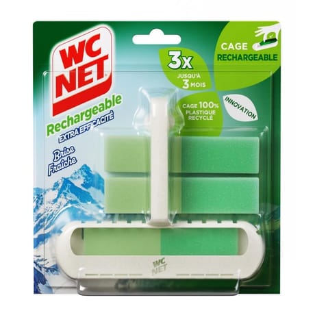 Wc net case rechargeable brise fraîche x3