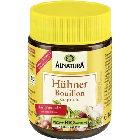 Alnatura bouillon de poule bio 140g