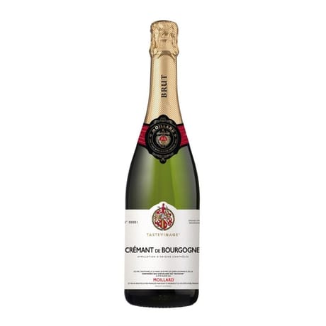 Crémant de Bourgogne Blanc Tasteviné Brut AOP Moillard 12.5% Vol. 75 cl