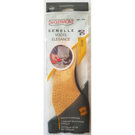 Semelle voute élégance 42/43 De Clermont