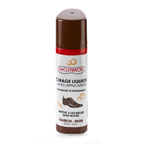 Cirage liquide marron De Clermont