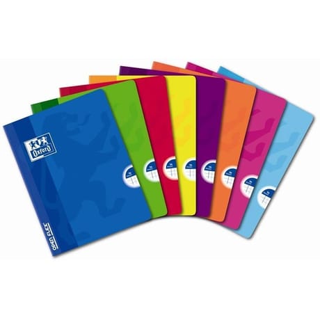 Oxford cahier openflex agrafe 96 pages 17x22cm