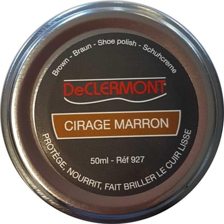 Cirage pommadier marron De Clermont
