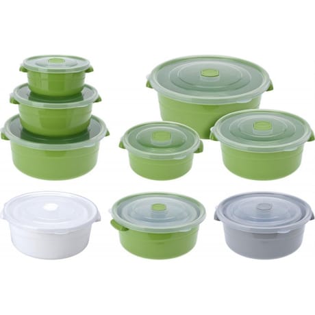 Boîtes rondes micro-ondables x3