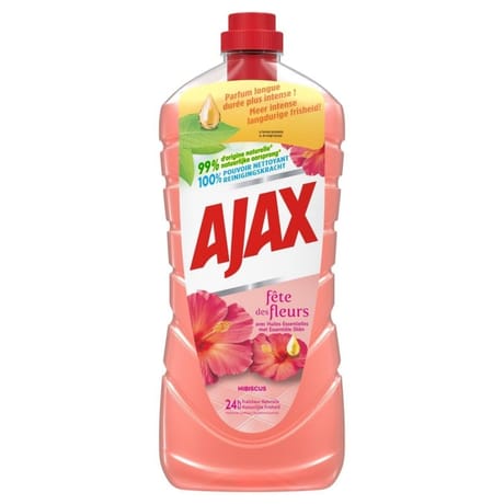 Ajax fete de fleurs nettoyant menager hibiscus 1250ml