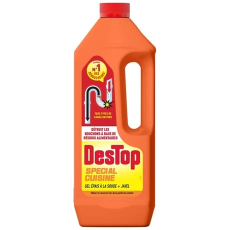 Destop déboucheur spécial cuisine 1l