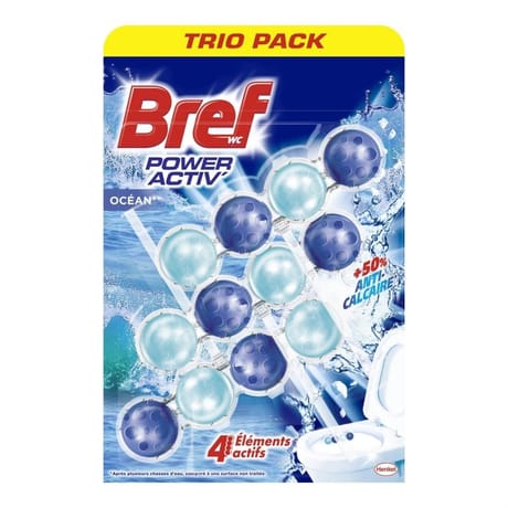 Bref wc power activ ocean 3x50g