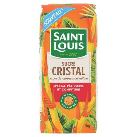 Saint louis sucre cristal pure canne 1 kg