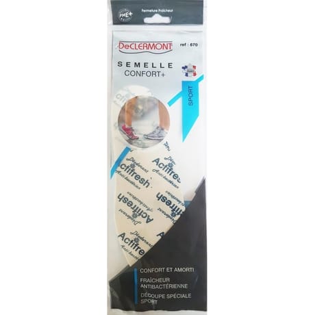 Semelles Confort + 38/39 De Clermont