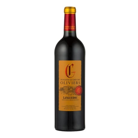Languedoc rouge AOP Domaine Le Grés des Oliviers 13% Vol.75cl