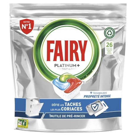 Fairy platinum plus produits de vaisselle automatique net profondeur 2