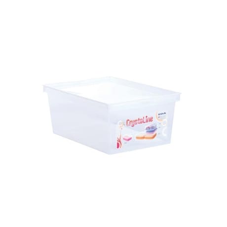 Eda boite crystaline rectangulaire 6L naturel