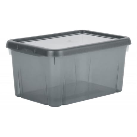 Funny box avec couvercle gris acidulé 4l