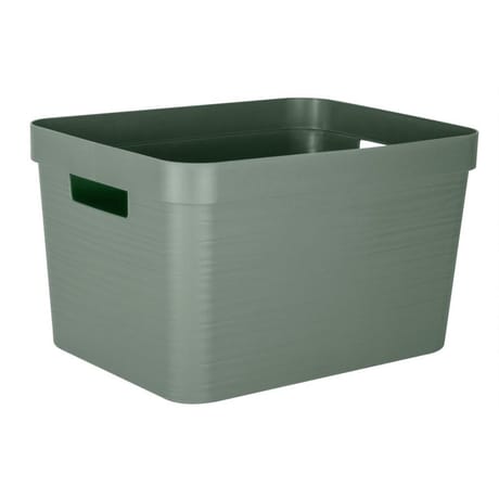 Eda bac de rangement stone vert laurier 30l