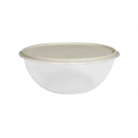 Eda saladier hermétique "lagon" coprs naturel couvercle bambou 4.8l