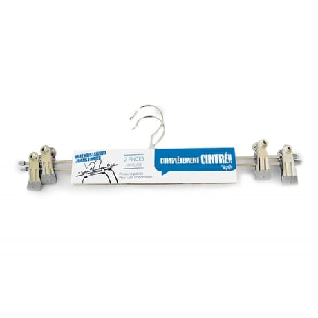 Lot de 2 pinces jupe antiglisse