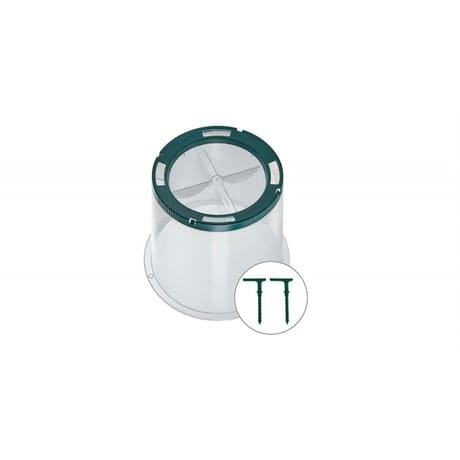 Cloche de culture sunny avec 2 piquets