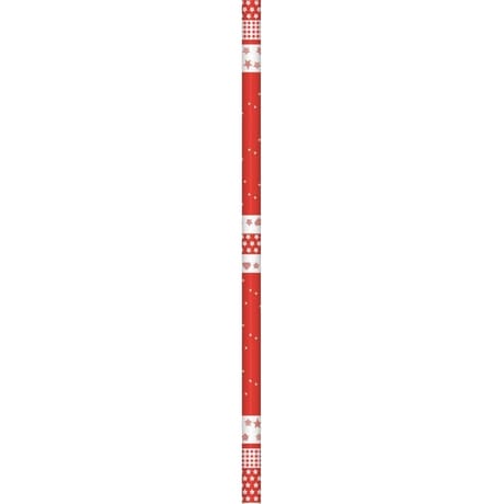 Punch rouleaux décorés coeur 6x1.35m