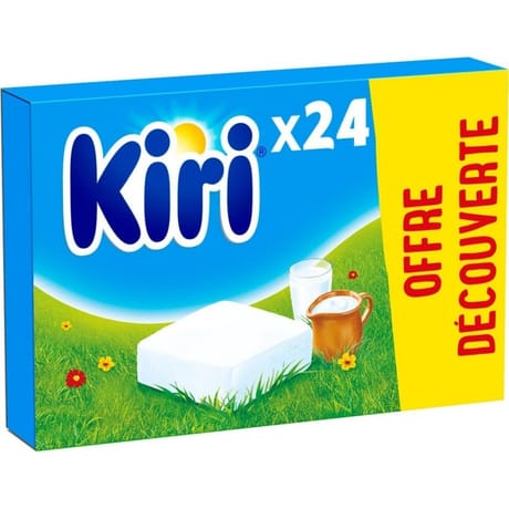 Kiri crème 24 portions 432g offre découverte
