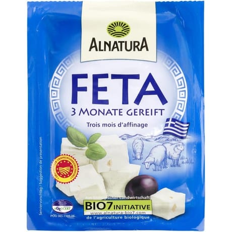 Alnatura féta bio 22%mg 180g