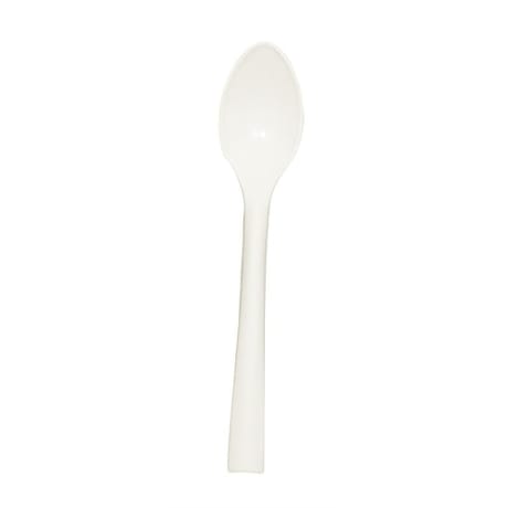 10 petites cuillères 14cm blanc picnik incassable/réutilisable