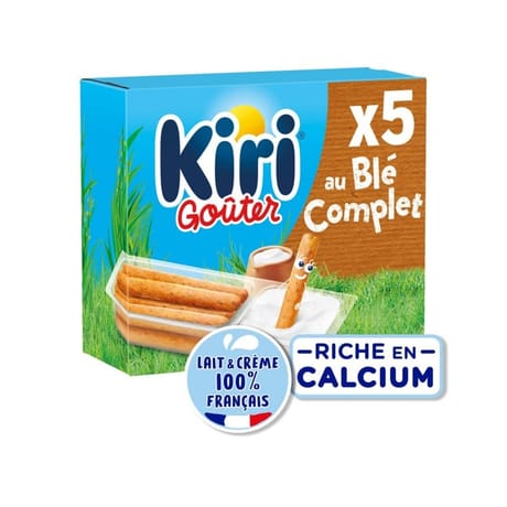 Kiri gouter blé complet 5 barquettes 175g