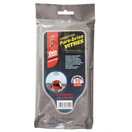 Theo lingettes nettoyage vitres pare-brise