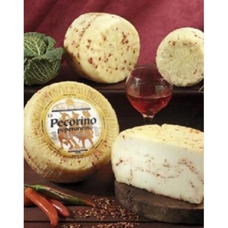 Pecorino siciliano aux piments lait de brebis