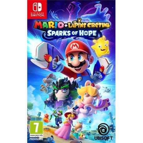 Jeu switch mario + les lapins crétins sparks of hope