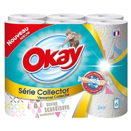 Okay essuie-tout serie collector x6