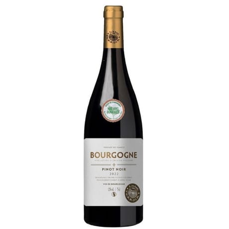 L'âme du terroir Bourgogne rouge Pinot noir 75 CL 12,5% Vol.