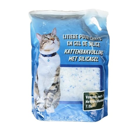 Litière pour chats en gel de silice 7.6 l