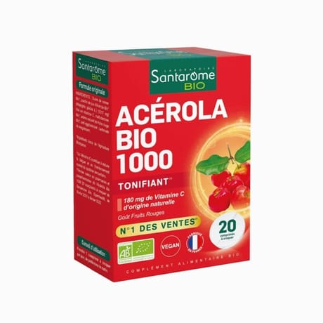 Santarome acerola bio comprimés x20