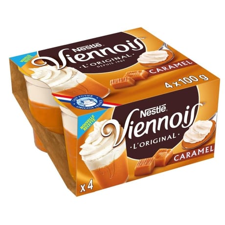 Le Viennois caramel 4x100g