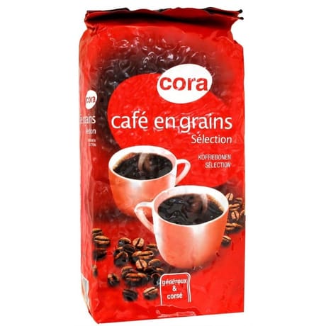 Cora café en grains sélection 1kg