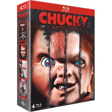 Coffret blu ray  chucky - l'anthologie
