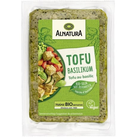 Alnatura tofu au basilic bio 175g