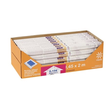 Rouleau adhésif repositionnable 45X200