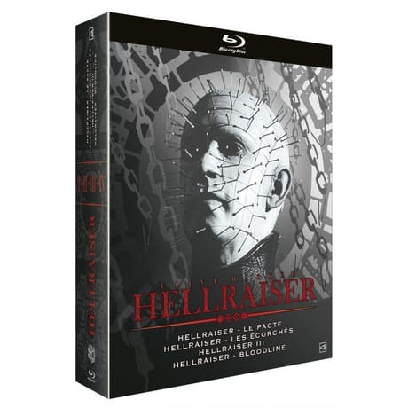 Coffret blu ray  hellraiser I - IV