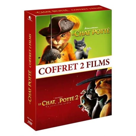 Coffret dvd le chat potté  1 & 2