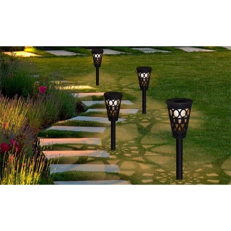 Set 4 balises solaires 3en1