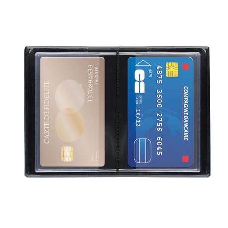Elba étui de protection 65*95 pvc 15/100eme 10 cartes de crédit