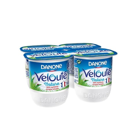 Velouté nature 4x125g