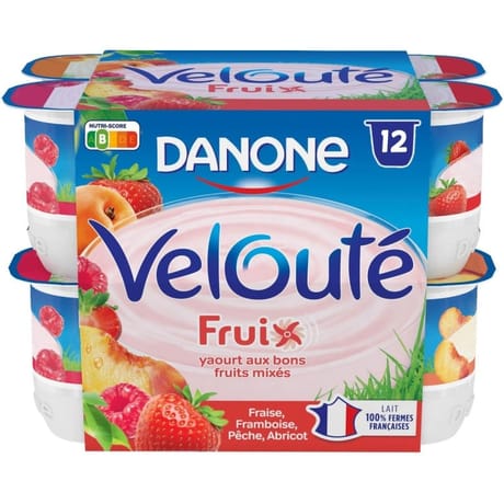 Velouté fruix panaché 12x125g