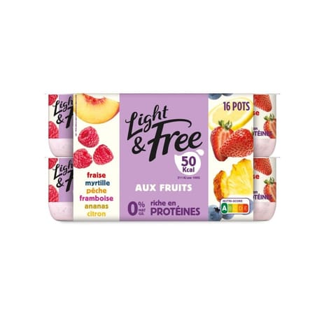 Light & free panaché 16x125g