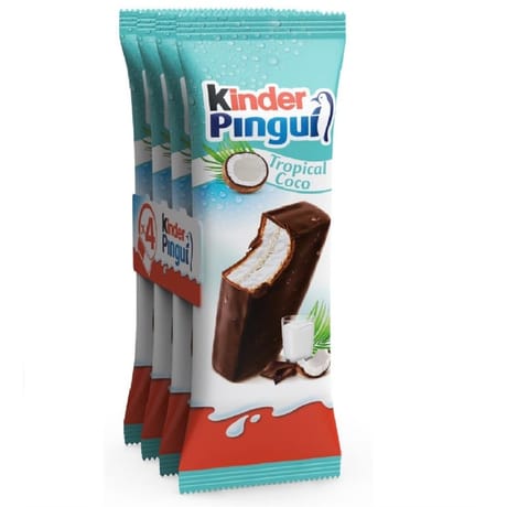 Kinder pingui tropical coco 4x120g