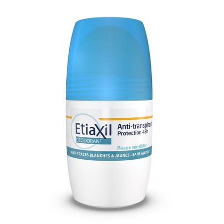 Etiaxil déodorant roll on anti-transpirant peaux sensibles 50ml